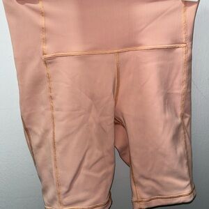 Lululemon Athletica Peach Athletic Shorts